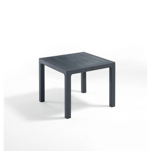 Novussi Classi Rattan Masa 90x90 Camsız