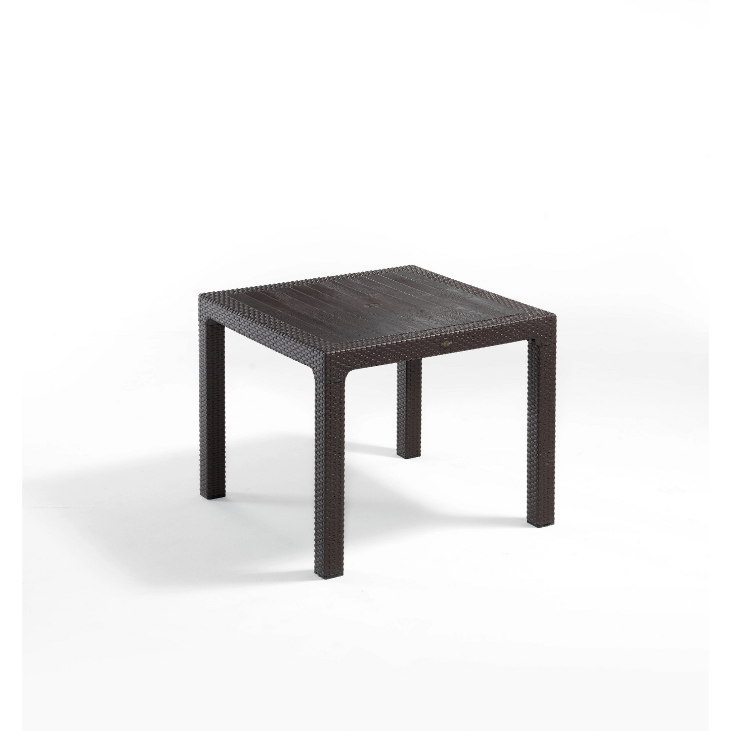 Novussi Classi Rattan Masa 90x90 Camsız